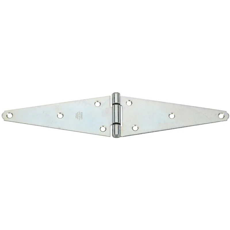 National Hardware 8 In. L Zinc-Plated Heavy Strap Hinge 1 Pk