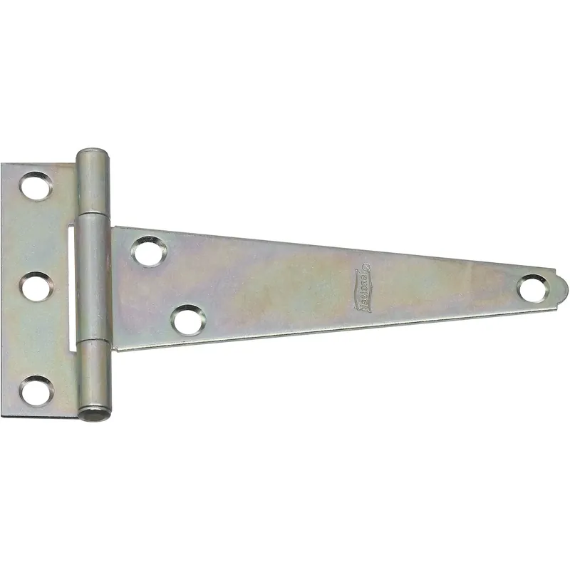 National Hardware 5 In. L Zinc-Plated Light T-Hinge 2 Pk