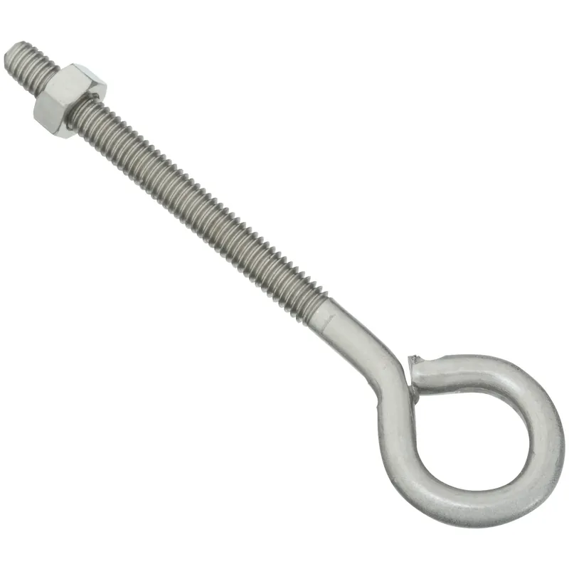 Eye Bolts, Stainless Steel, 5/16 X 5 In.
