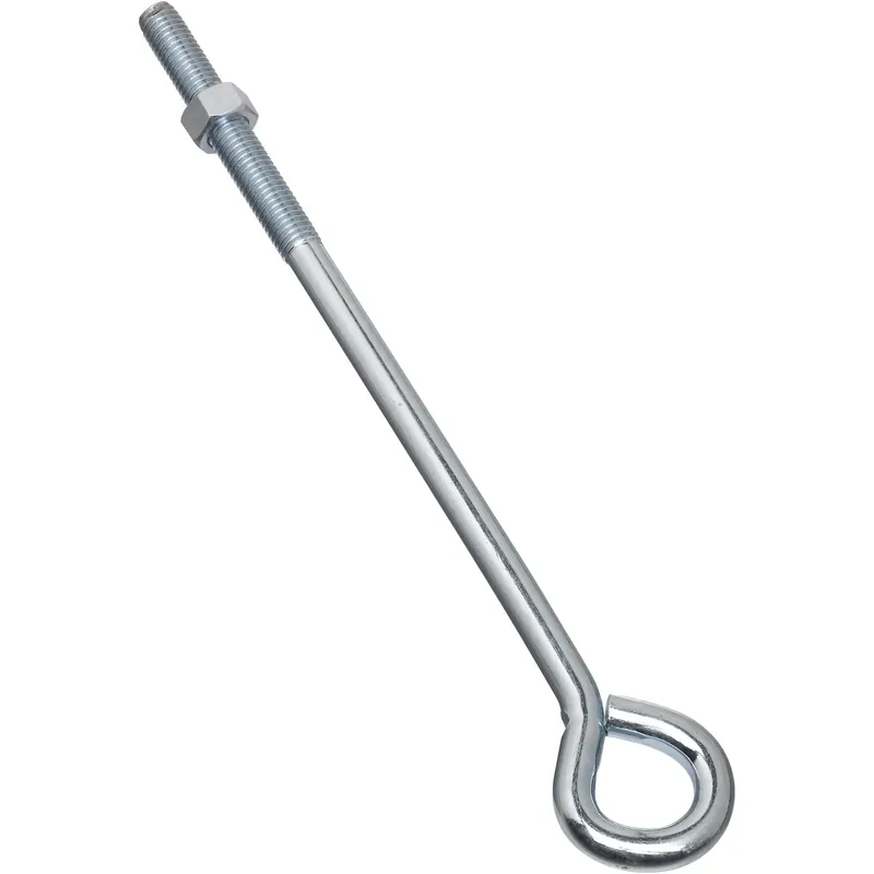 Eye Bolt, Zinc, 1/2 X 12 In.