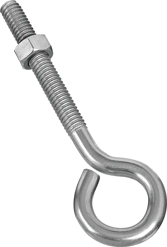 Eye Bolts, Stainless Steel, 1/4 X 3 In.