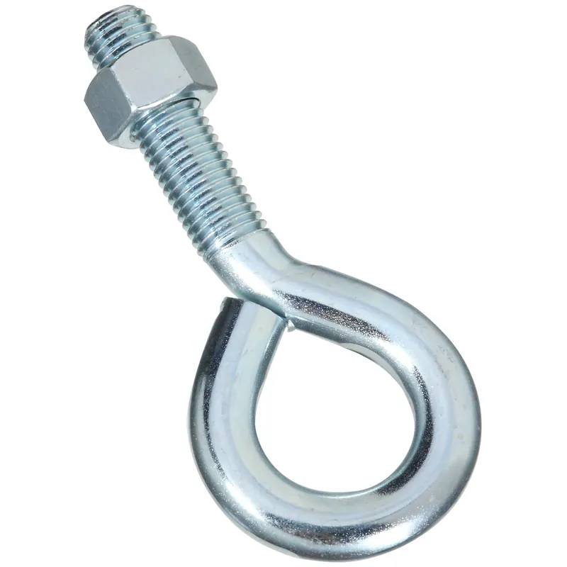 National Hardware 3/4 In. X 6 In. L Zinc-Plated Steel Eyebolt Nut Included