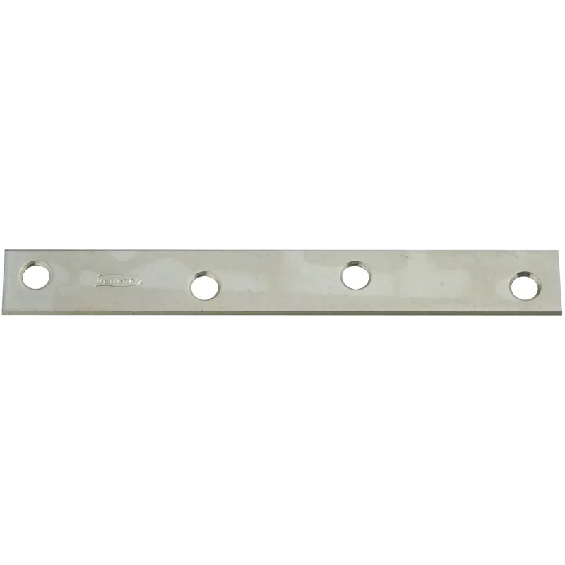 Mending Plate, Zinc-Plated, 3/4 X 6 In.
