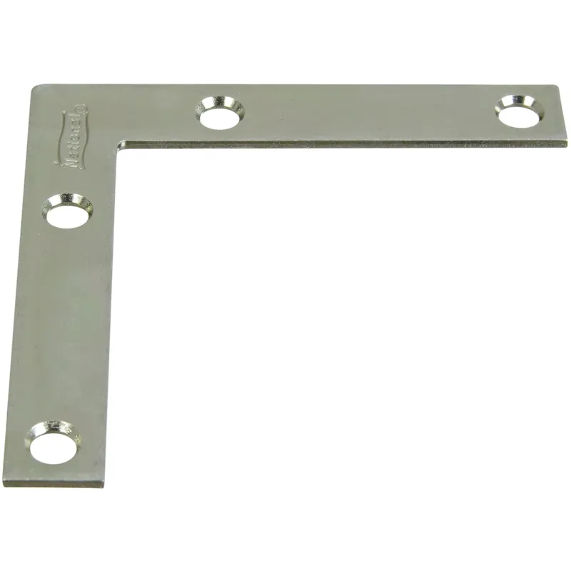 National Hardware 3 In. H X 1/2 In. W X 0.07 In. D Zinc-Plated Steel Outside Corner Brace