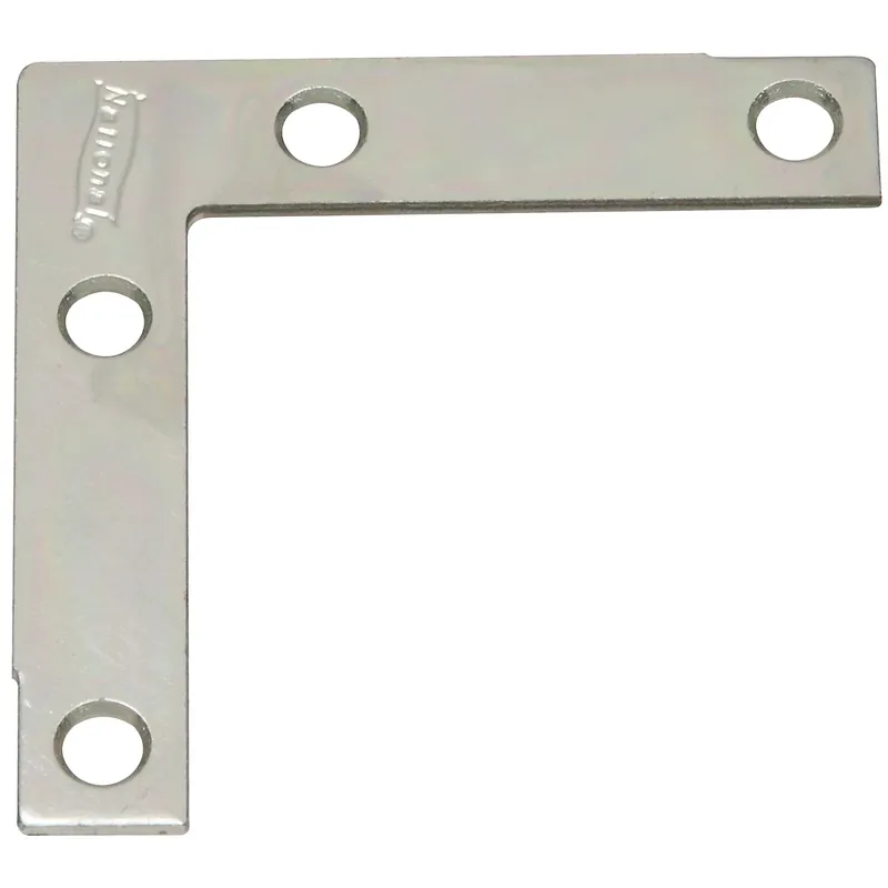National Hardware 2.5 In. H X 0.5 In. W X 0.07 In. D Zinc-Plated Steel Outside Corner Brace