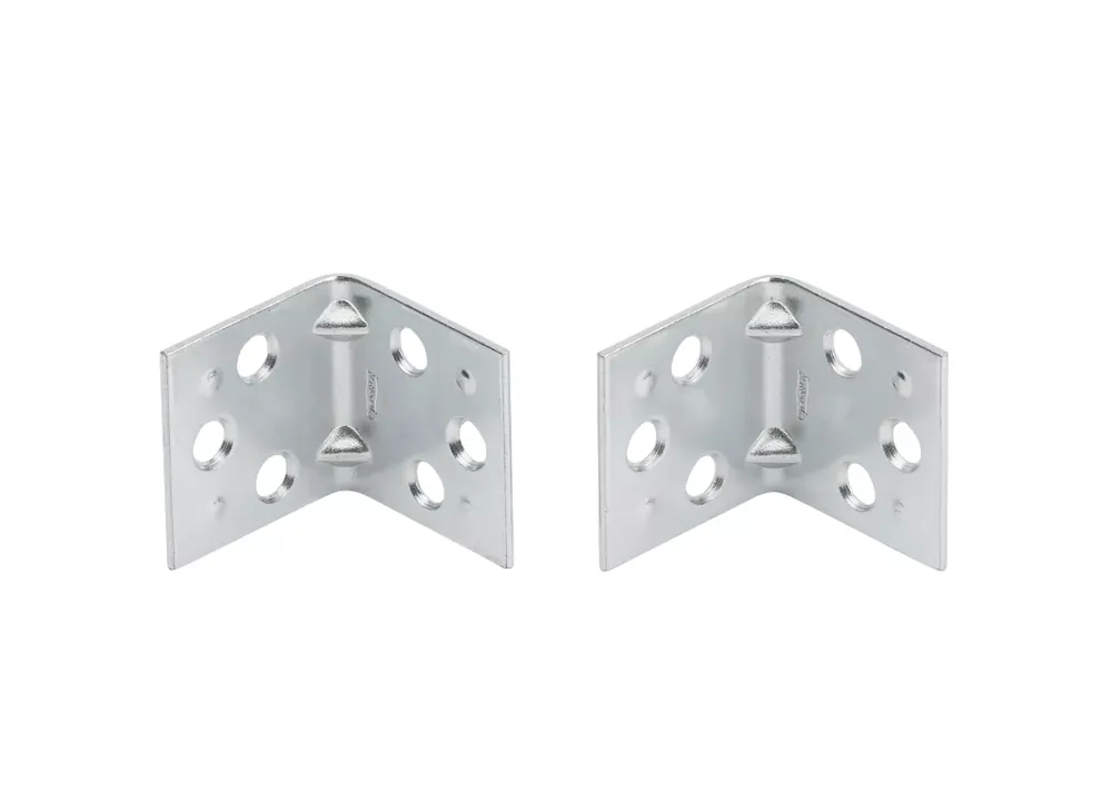 National Hardware 1.5 In. H X 1.5 In. W X 0.07 In. D Zinc-Plated Steel Inside Corner Brace