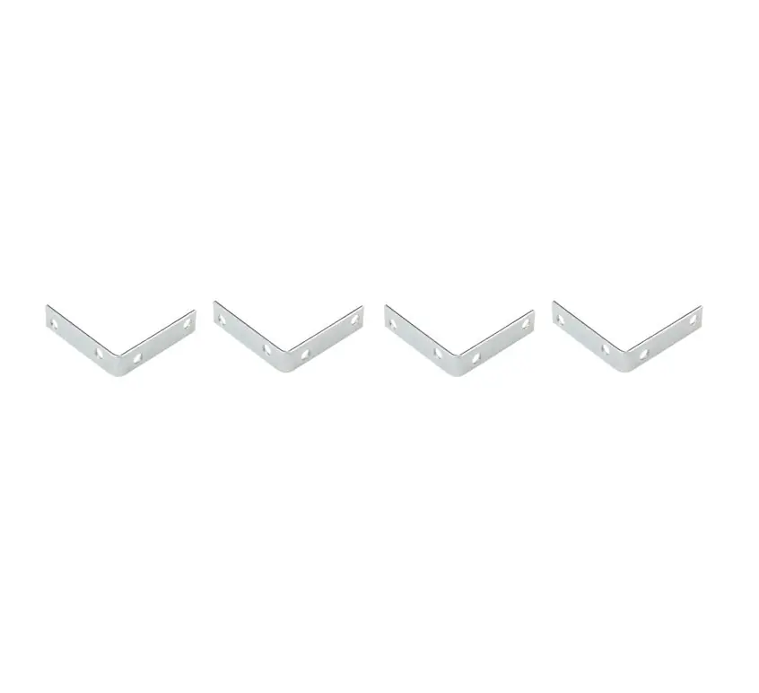 National Hardware 2.5 In. H X 0.625 In. W X 0.10 In. D Zinc-Plated Steel Inside Corner Brace