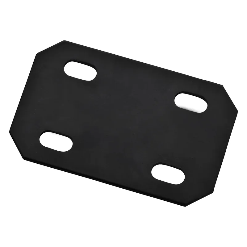 Mending Brace, Black Steel, 4.7 In.