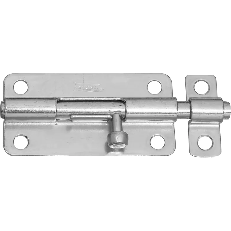 National Hardware 4 In. L Zinc-Plated Steel Barrel Bolt 1 Pk