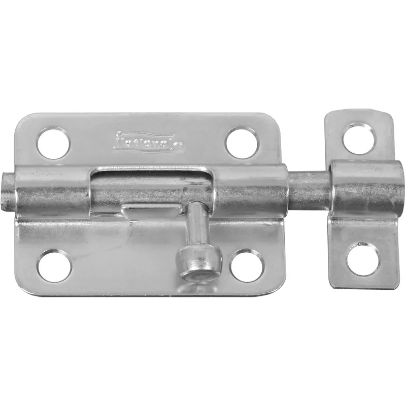 National Hardware 3 In. L Zinc-Plated Steel Barrel Bolt 1 Pk