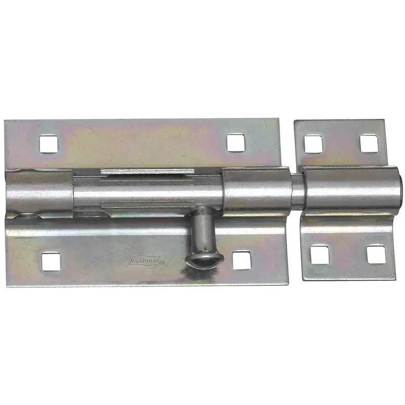 National Hardware 5 In. L Zinc-Plated Steel Heavy Duty Barrel Bolt 1 Pk