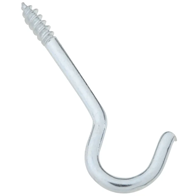 National Hardware Zinc-Plated Silver Steel 1-5/16 In. L Ceiling Hook 1 Pk