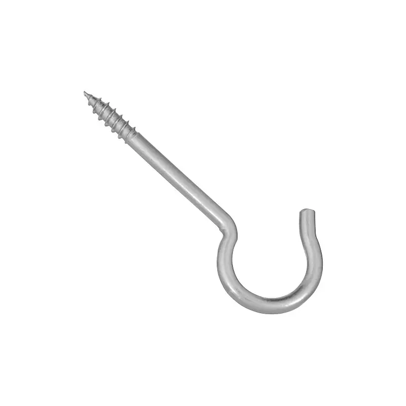 National Hardware Zinc-Plated Silver Steel 3-3/8 In. L Ceiling Hook 35 Lb 3 Pk