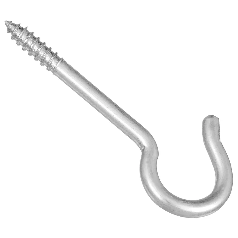 National Hardware Zinc-Plated Silver Steel 2-9/16 In. L Ceiling Hook 3 Pk