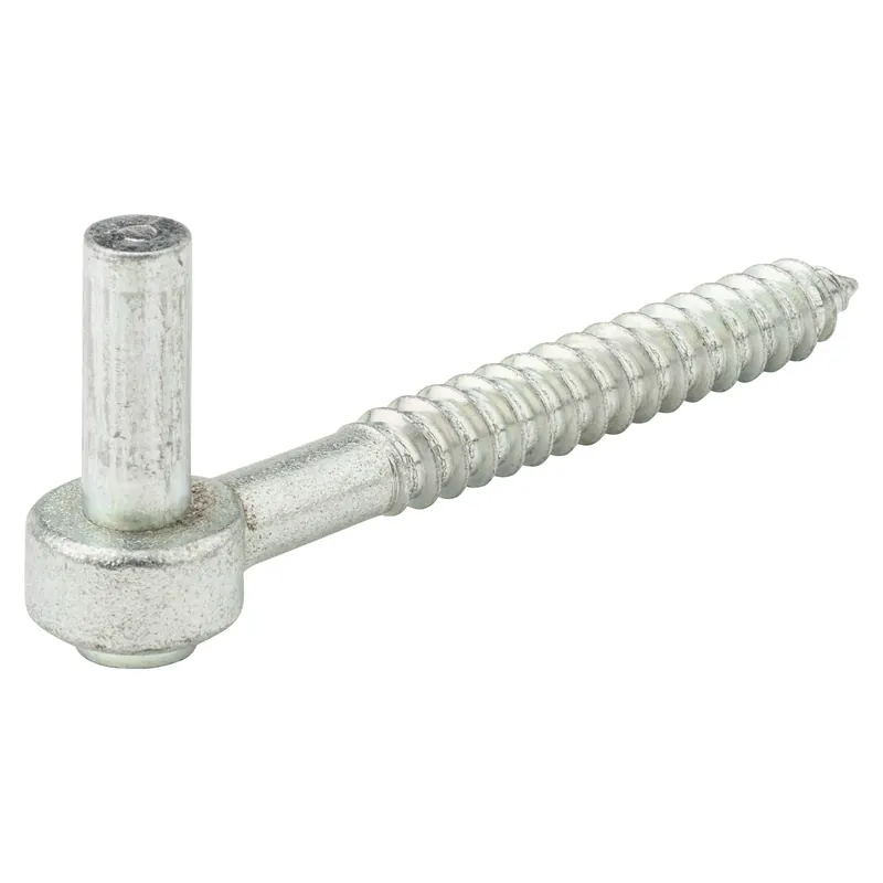 National Hardware Large Zinc-Plated Silver Steel 4 In. L Screw Hook 100 Lb 1 Pk