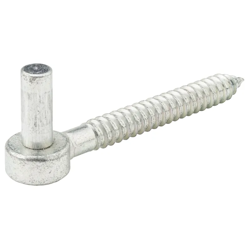 National Hardware Large Zinc-Plated Silver Steel 6 In. L Screw Hook 200 Lb 1 Pk