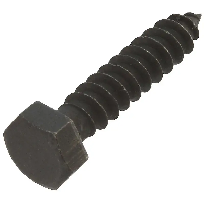 National Hardware 5/16 In. X 1-1/2 In. L Hex Zinc-Plated Steel Lag Screw 6 Pk