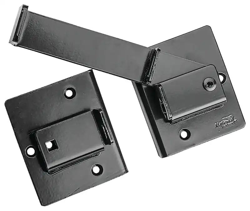 Gate Latch, Heavy-Duty, Black