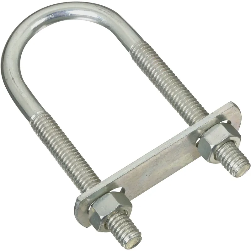 U Bolt, 516 Zinc, 5/16 X 1-3/8 X 3-3/4 In.