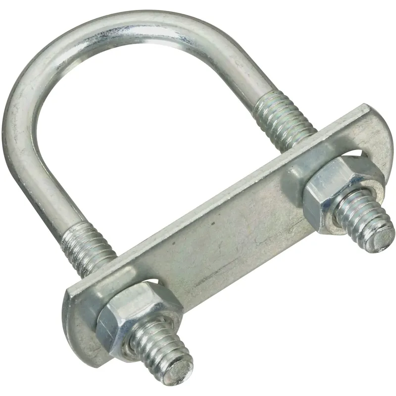 National Hardware 1/4 In. X 1-1/8 In. W X 2-1/4 In. L Coarse Zinc-Plated Steel U-Bolt