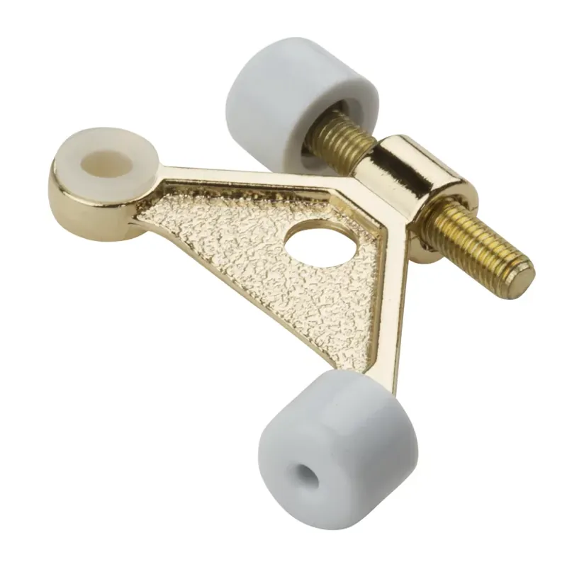 Hinge Pin Doorstop, Brass