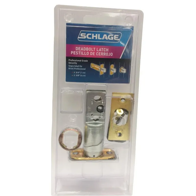 Schlage Assorted Steel Deadbolt Latch Replacement 1 Pk