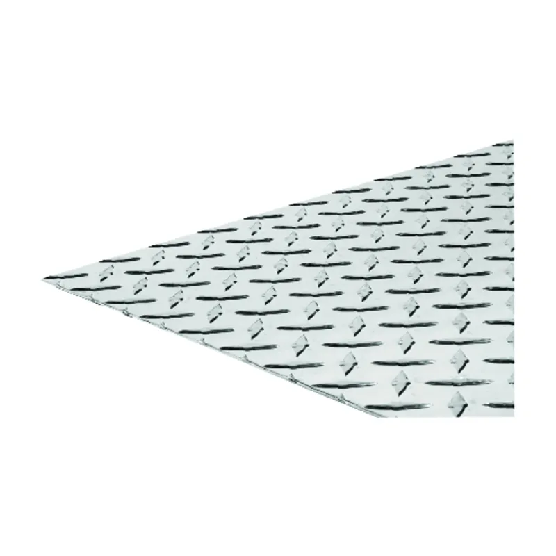 Aluminum Tread Plate, 12 X 24 X .100 In.