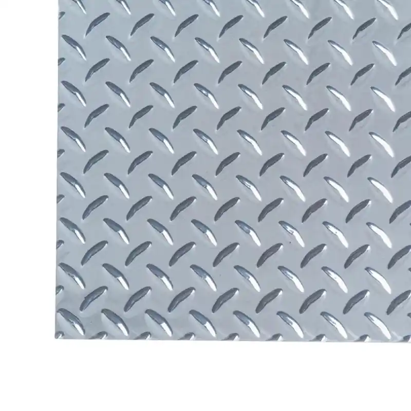 0.063 In. X 36 In. W X 36 In. L Diamond Tread Aluminum Sheet Metal