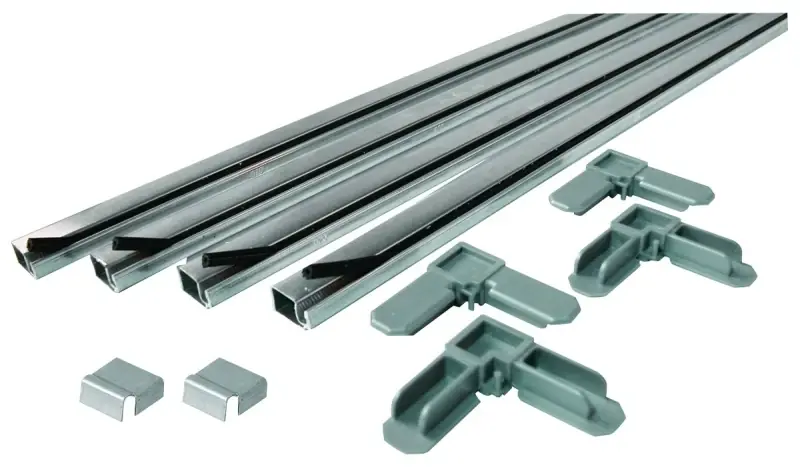 Prime-Line Mill Aluminum 5/16 In. W X 3/4 In. L Screen Frame Kit 1 Pk