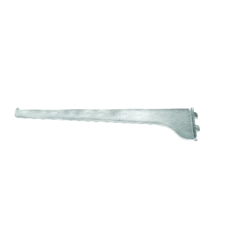 Series 80 Shelf Standard Bracket, Anochrome Steel, 6-In.