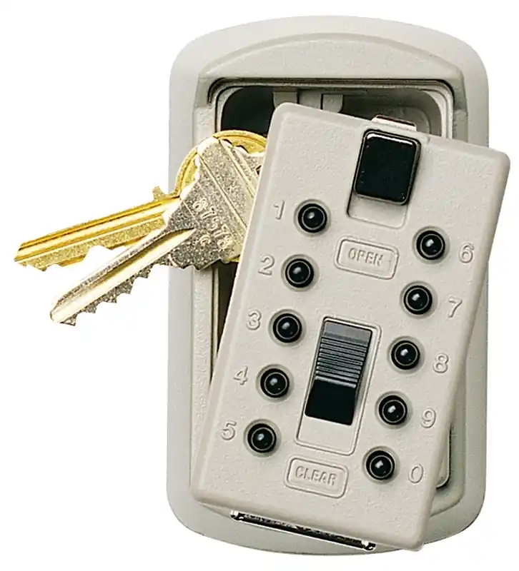 2-key Slimline Pushbutton Keysafe Model 001371c - Durable And Secure