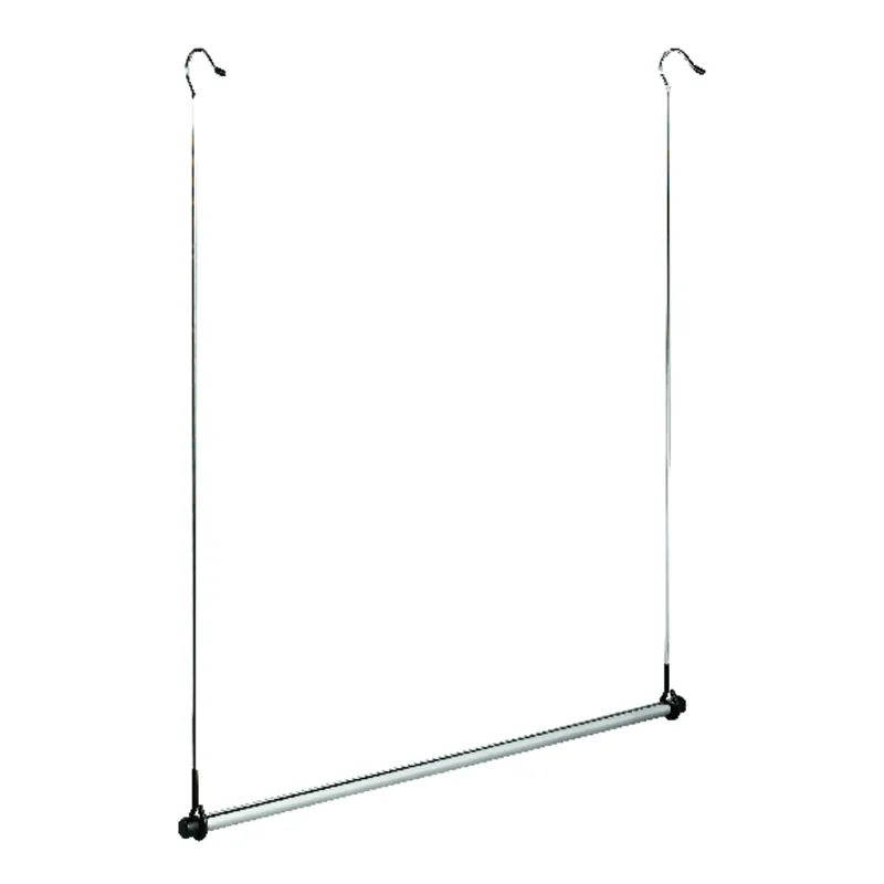 Whitmor 30-13/16 In. H X 2 In. W X 34-1/2 In. L Chrome Closet Hook