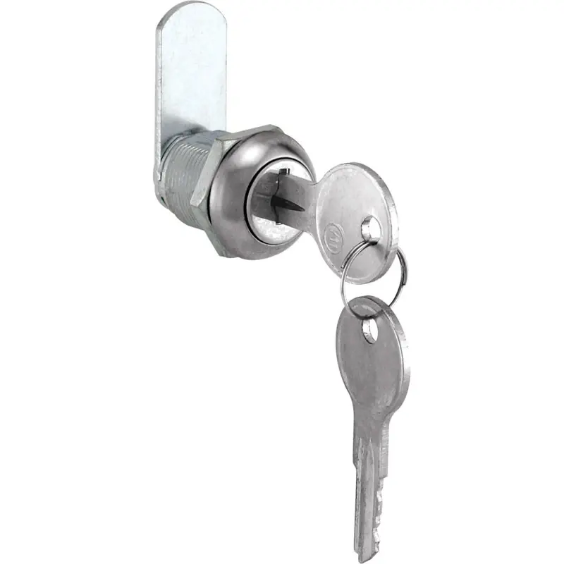 5/8 In. Chrome Finish Metal Drawer/ Cabinet Lock