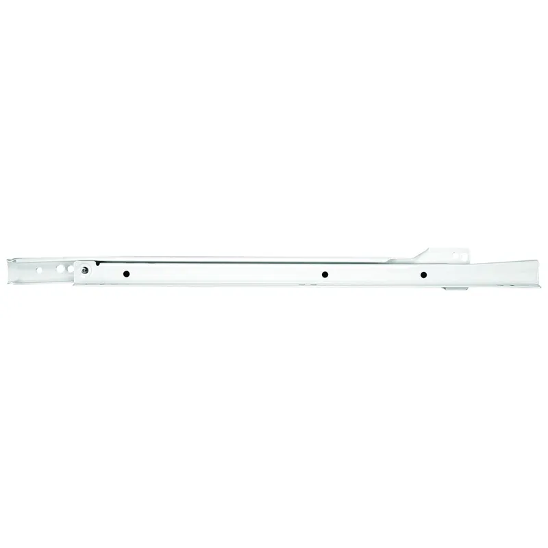 Knape & Vogt 20 In. L Steel Ball-Bearing Rollers Euro Self-Close Drawer Slide 2 Pk