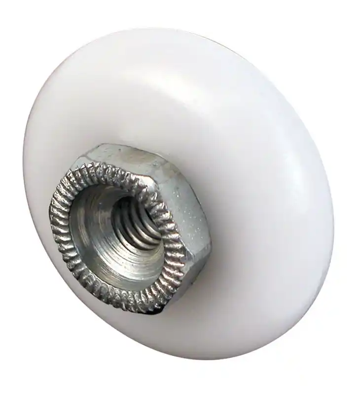 Prime-Line 7/8 In. Dia. X 1/4 In. L Plastic/Steel Shower Door Roller 2 Pk