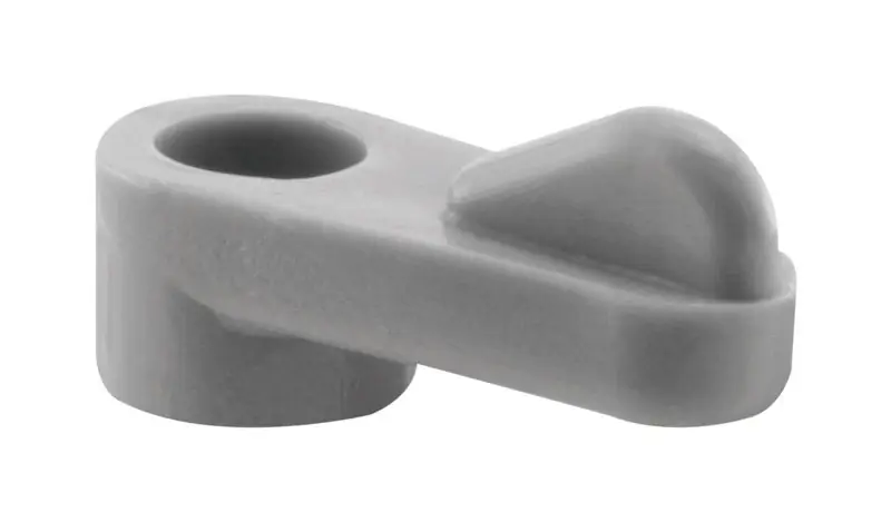 Prime-Line Gray Plastic Screen Clip For 1/16 4 Pk