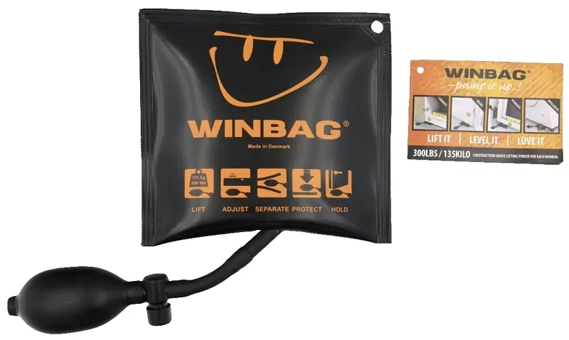 Nelson Winbag 6 In. W X 6 In. L Flexible Plastic Inflatable Shim 1 Pk