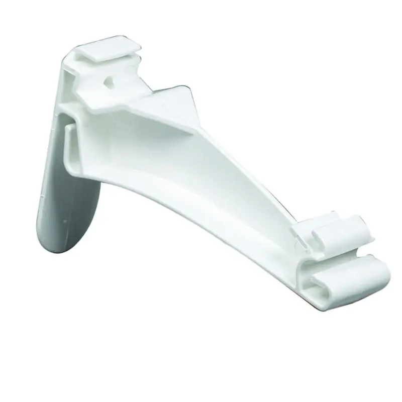 Amerimax White Vinyl Hidden Gutter Hanger, Model M0622b, 4.5 In H X 1 In W X 4.5 In L