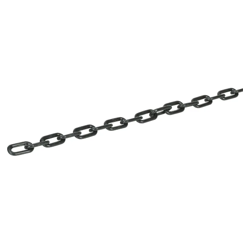 8 Black Plastic Chain, 60 Ft.