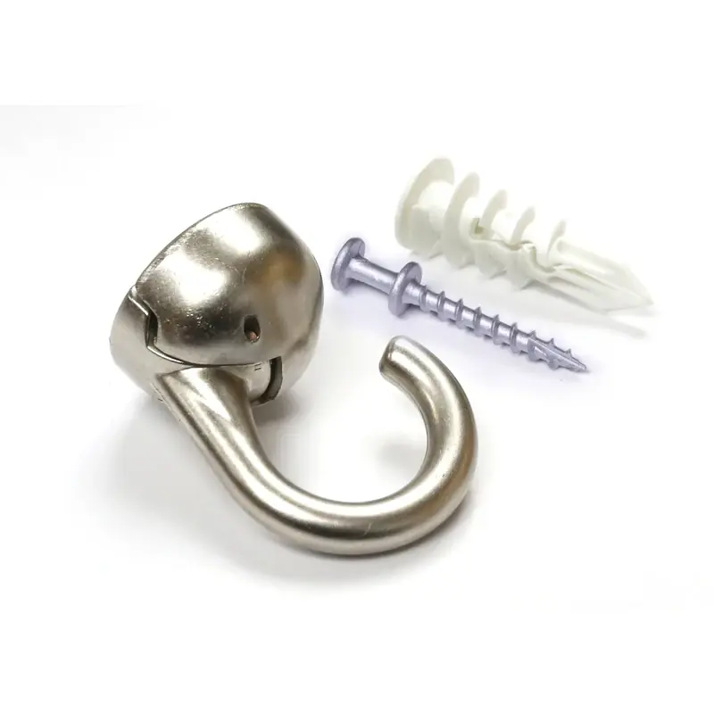 Hangman Small Silver Metal 2 In. L Ceiling Hook 20 Lb 1 Pk