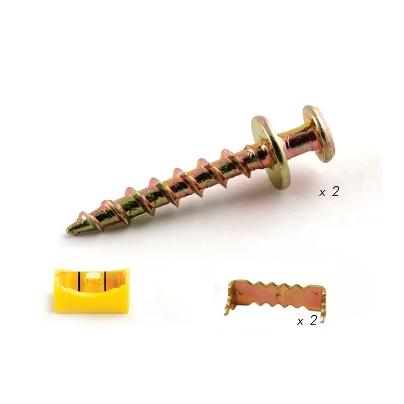 Hangman Gold Wall Hanging Kit 100 Lb 2 Pk