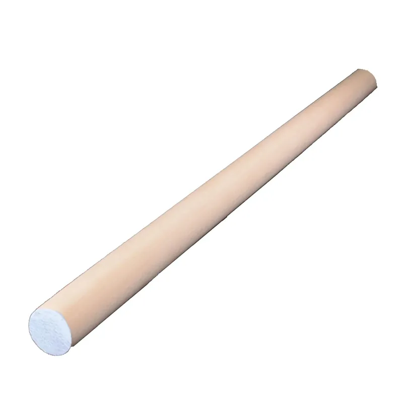 Alexandria Moulding Round Ramin Hardwood Dowel 1-1/8 In. D X 48 In. L 1 Pk Light Blue