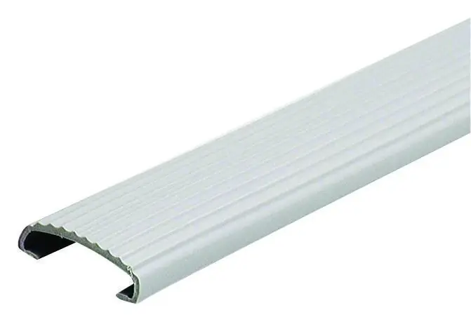 Gray Vinyl Threshold Insert For Doors 36 In. L X 3/4 In. Thick