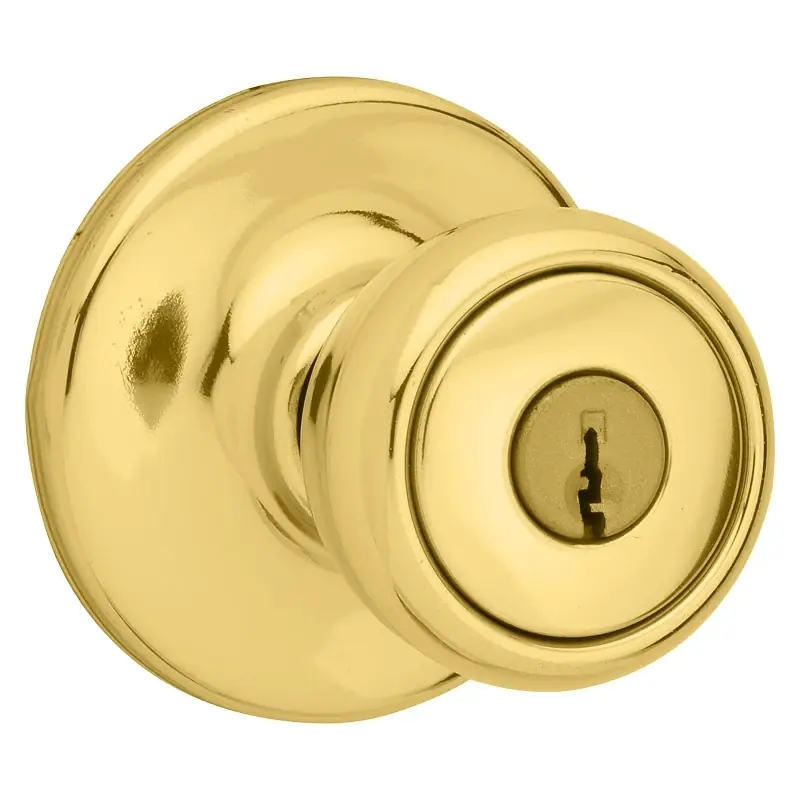 Security Mobile Home Lockset, Brass