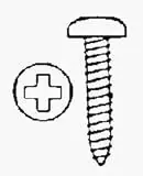 Fasteners Stainless Steel Sheet Metal Screws 6 X 3/4" - 100 Count Box