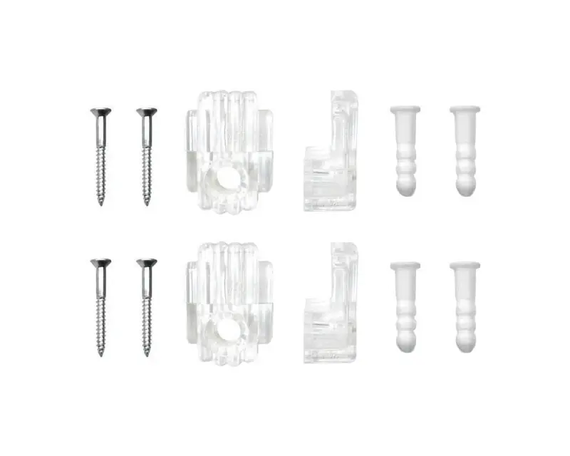 Hanger Mirror Holder Clip 20 Lb Capacity, 12 Pieces, Model Mc-14
