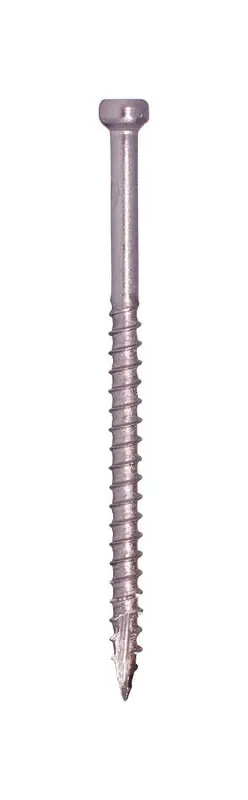 GRK Fasteners No. 8 X 3-1/8 In. L Star Climatek Coarse Trim Screws 385 Pk