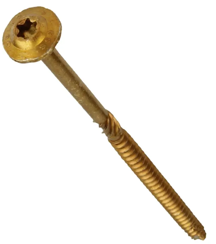 GRK Fasteners 5/16 In. In. X 3-1/8 In. L Star Hex Head W-Cut Structural Screws