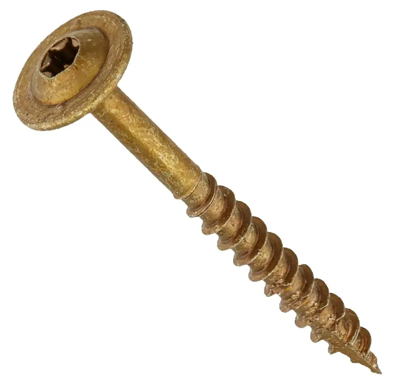 GRK Fasteners No. 8 X 1-1/2 In. L Star Climatek W-Cut Cabinet Screws 3000 Pk