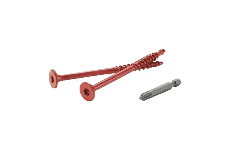 FastenMaster FlatLok No. 14 X 2-7/8 In. L Torx Ttap Epoxy Coarse Wood Screws 500 Pk